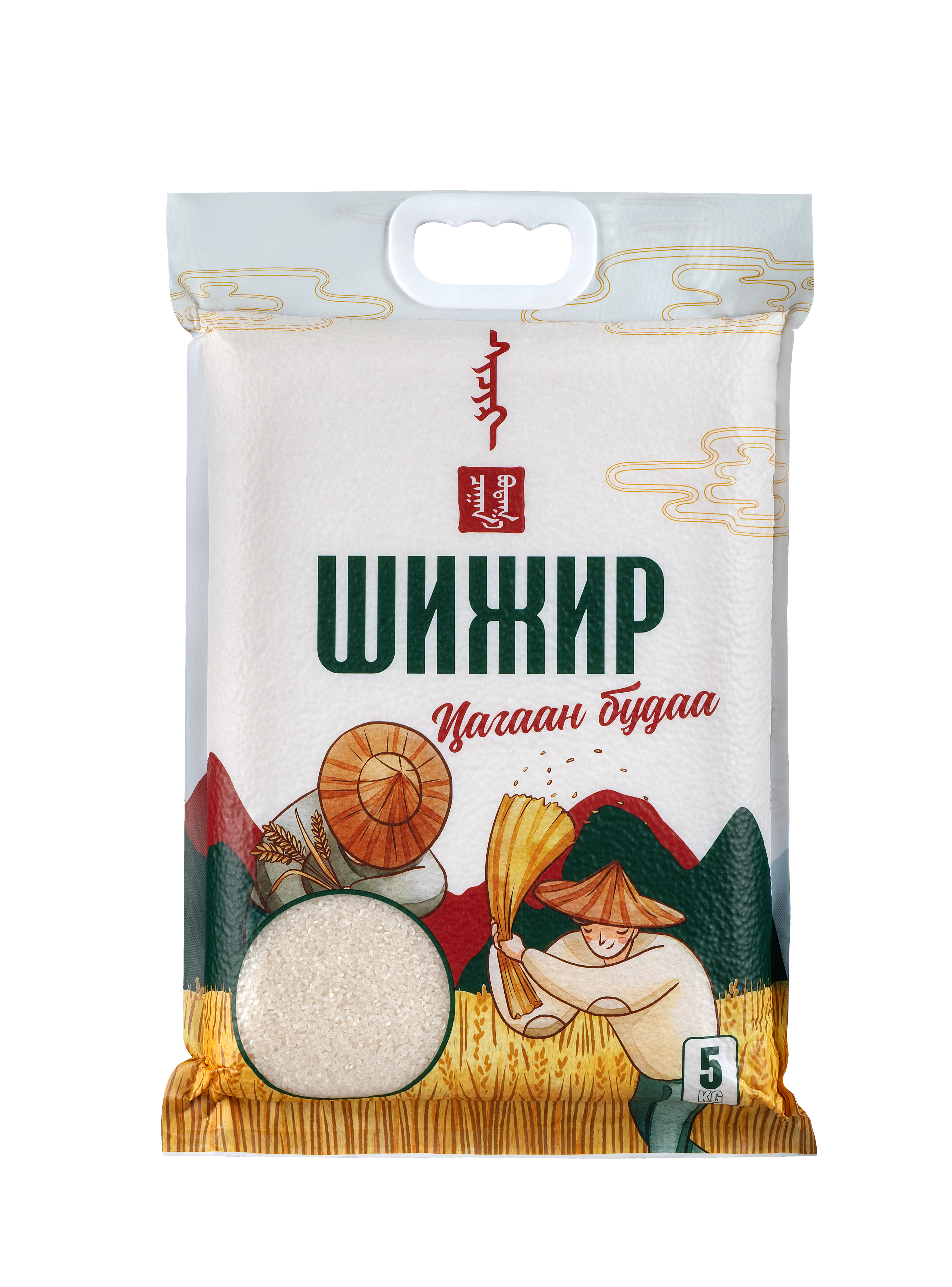 Шижир Цагаан будаа 5кг