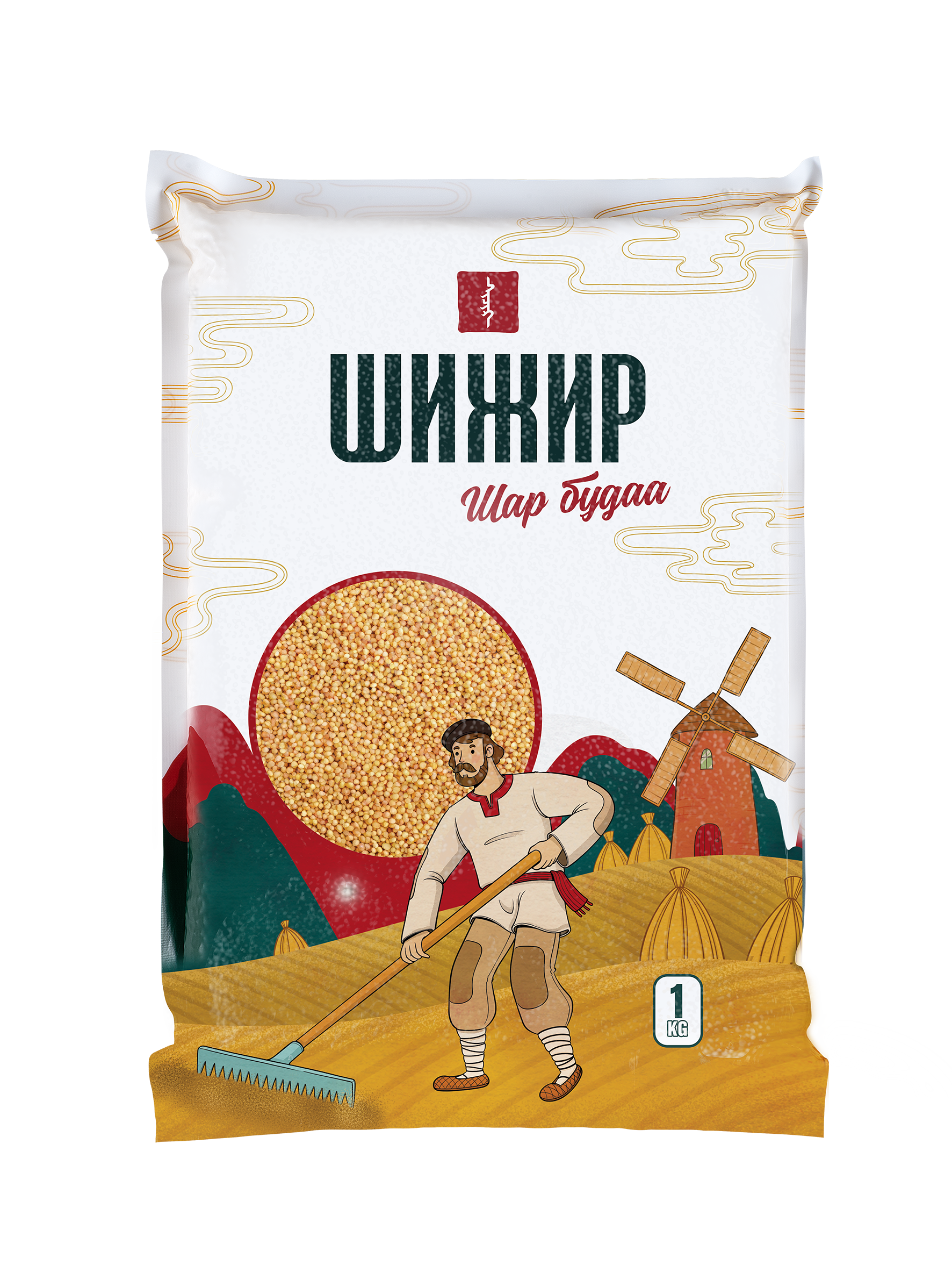 Шижир шар будаа 1кг/650гр